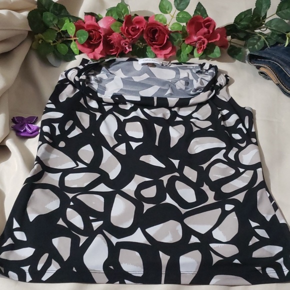 CAPRIS  JEANS BLUE  SZ 6 TWO PIECE TOP SIZE SMALL - Picture 7 of 8